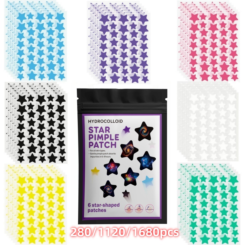 Event & Party Supply Photos - 280/1120/1680PCS Hydrocolloid acne patch,Facial concealer acne