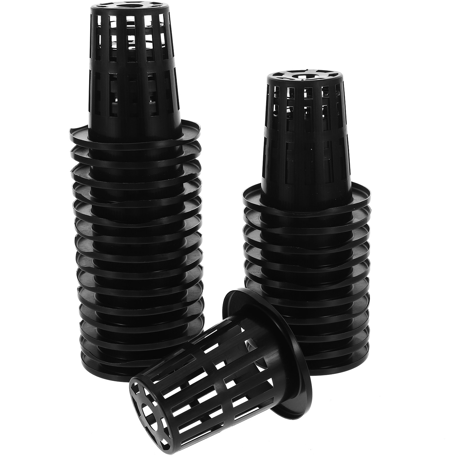 Plastic Cup 50Pcs - 50Pcs Plastic Hydroponic Net Pots Basket