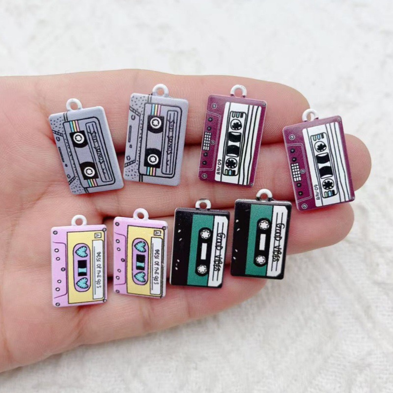 Party Favor Bag - 10pcs alloy jewelry accessories, oil drop