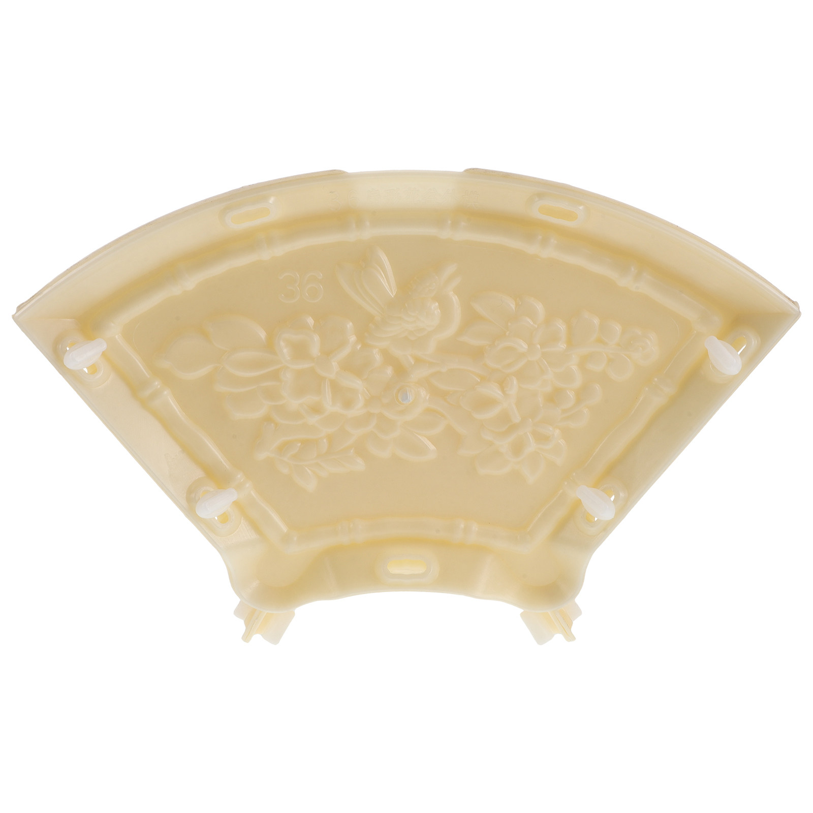 Flower Wall Panel - Outdoor Concrete Mold Bird and Flower