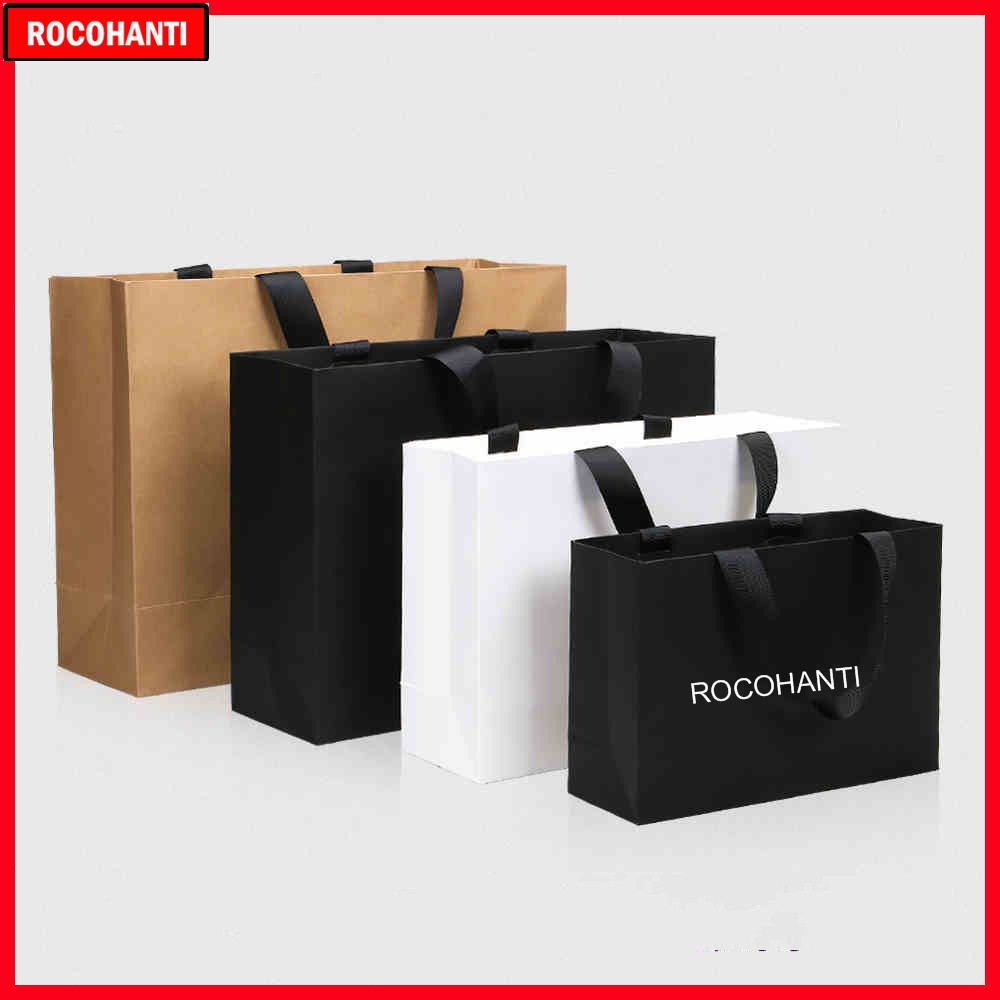 Event Party Shop - 50X Tùy Chỉnh Logo Giấy Túi