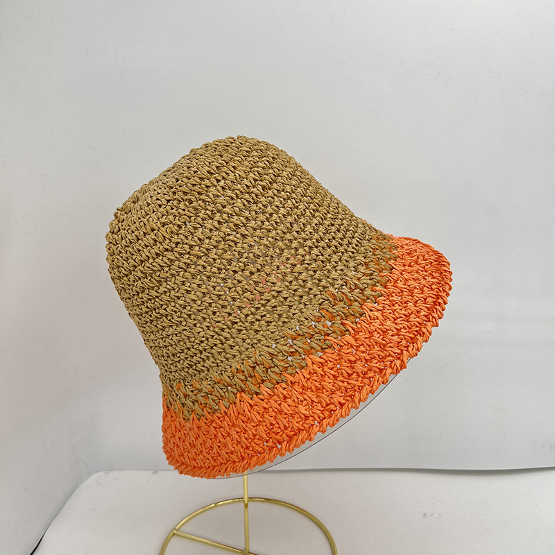 Women's Foldable Summer Straw  - đánh giá và giá Paper Straw Color
