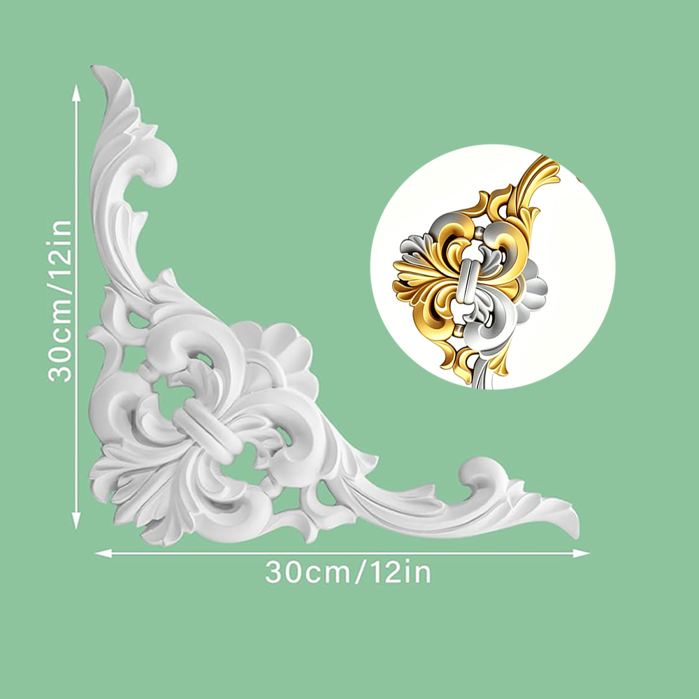 PU Ceiling Molding Kit Corner  - đánh giá và giá Flower Wall Panel