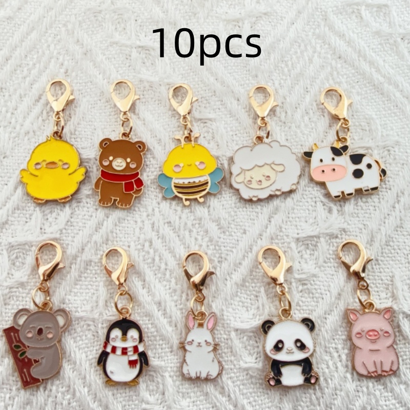 10pcs alloy drip oil cartoon a - đánh giá và giá Party Favor Bag
