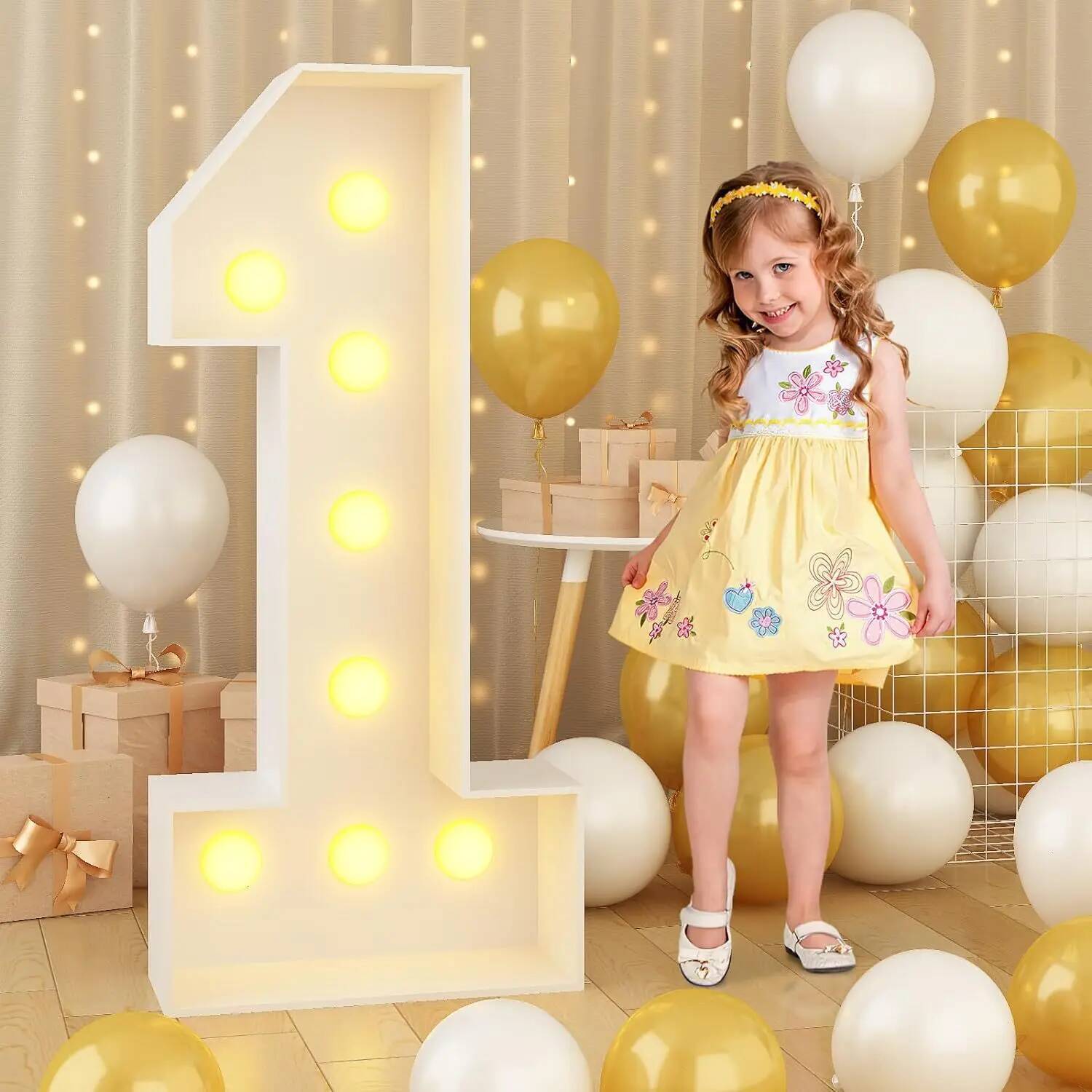 Giant Number Led Light for Kid - đánh giá và giá Led Balloon Light