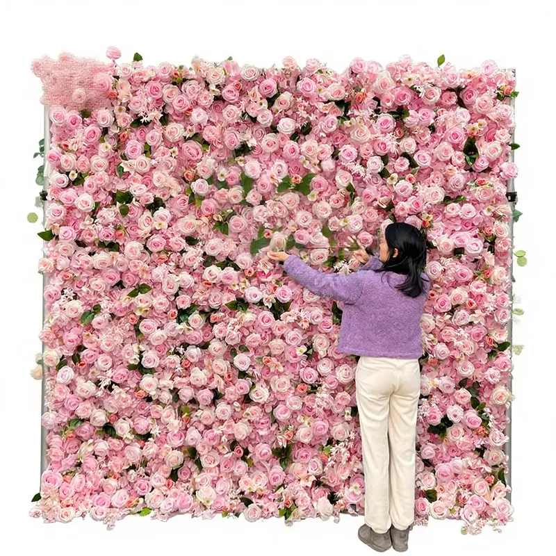 Sunwedding Silk Artificial Flo - đánh giá và giá Flower Wall Panel