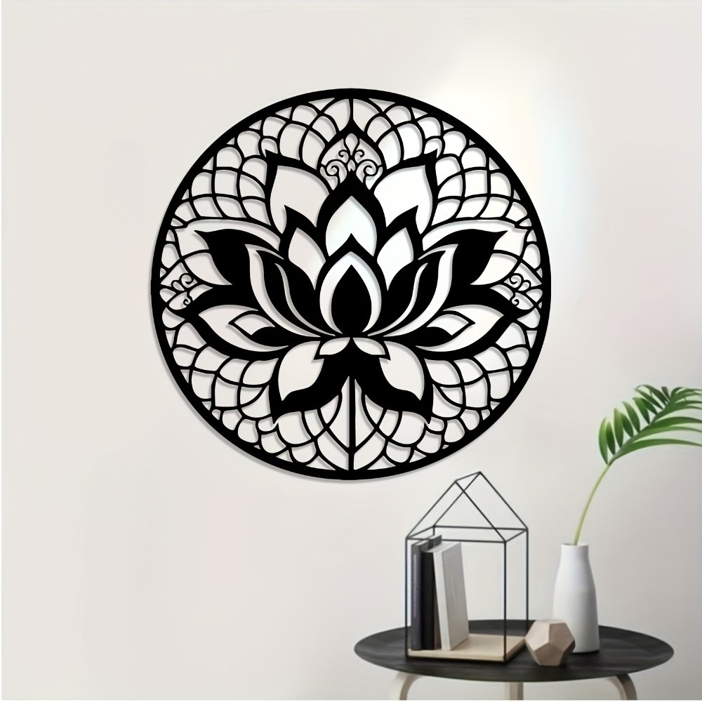Lumiho Metal Wall Art Lotus Fl - đánh giá và giá Flower Wall Panel