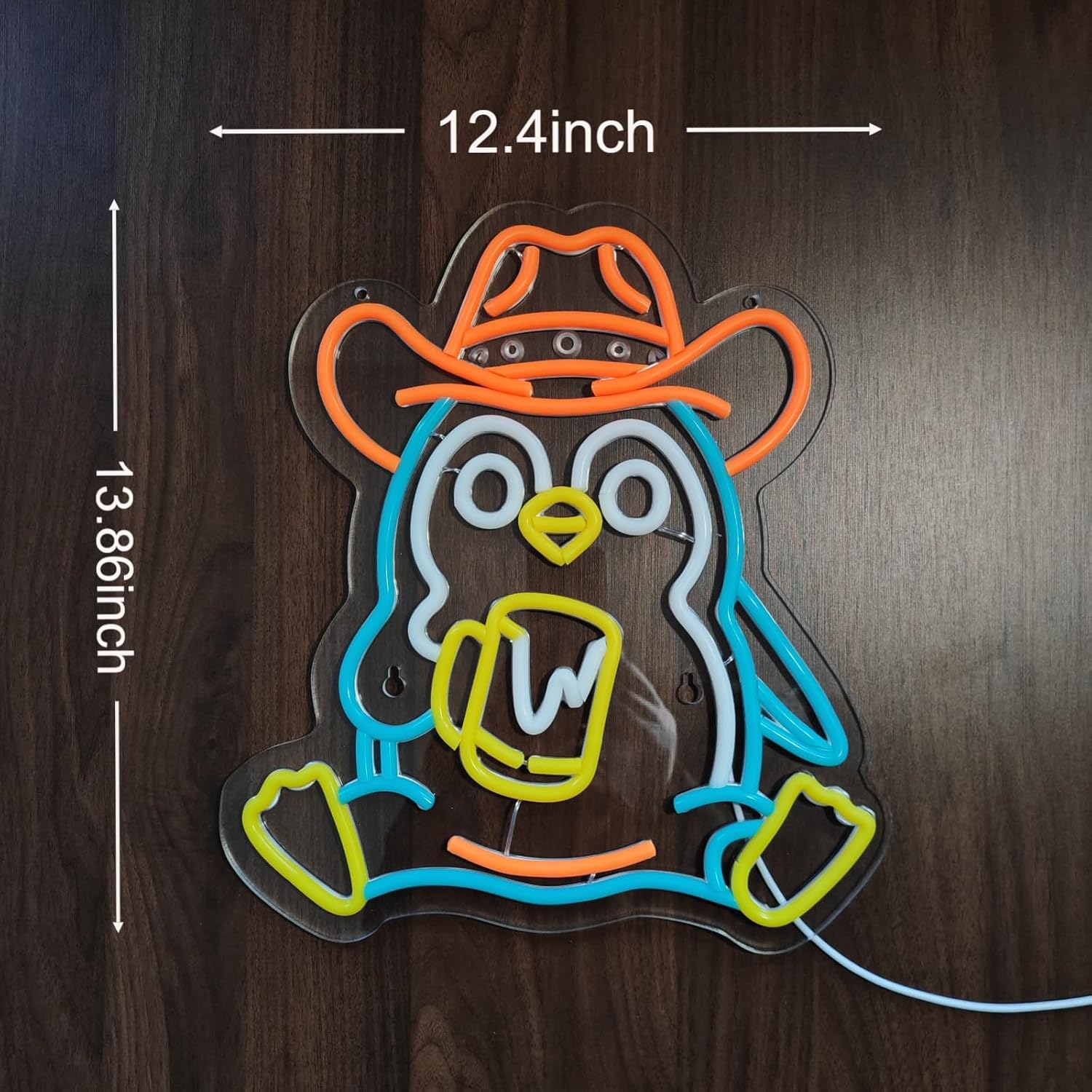 Penguin Neon Sign USB Powered  - đánh giá và giá Neon Sign Party