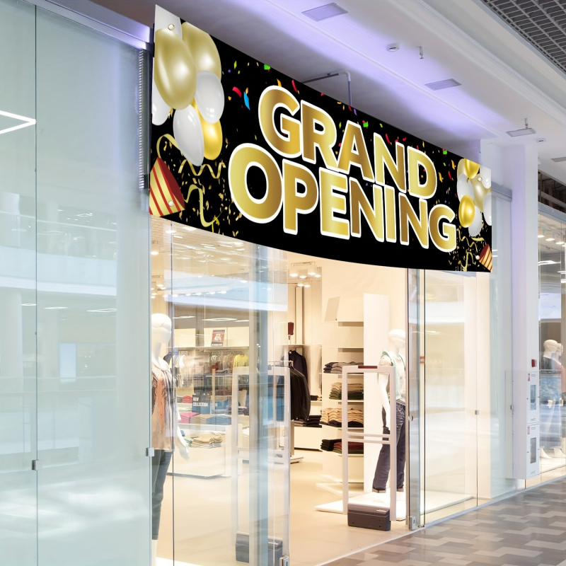 VIKAMA Grand Opening Banner, N - đánh giá và giá Party Event Supply Store