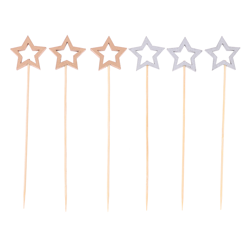 50/100Pcs Star Disposable Bamb - đánh giá và giá Centerpiece Stick