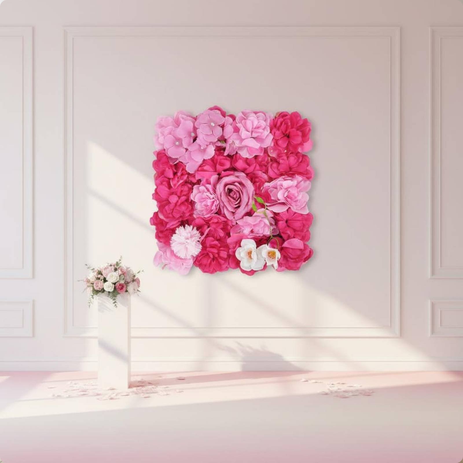Artificial Blossom Wall Panel  - đánh giá và giá Flower Wall Panel