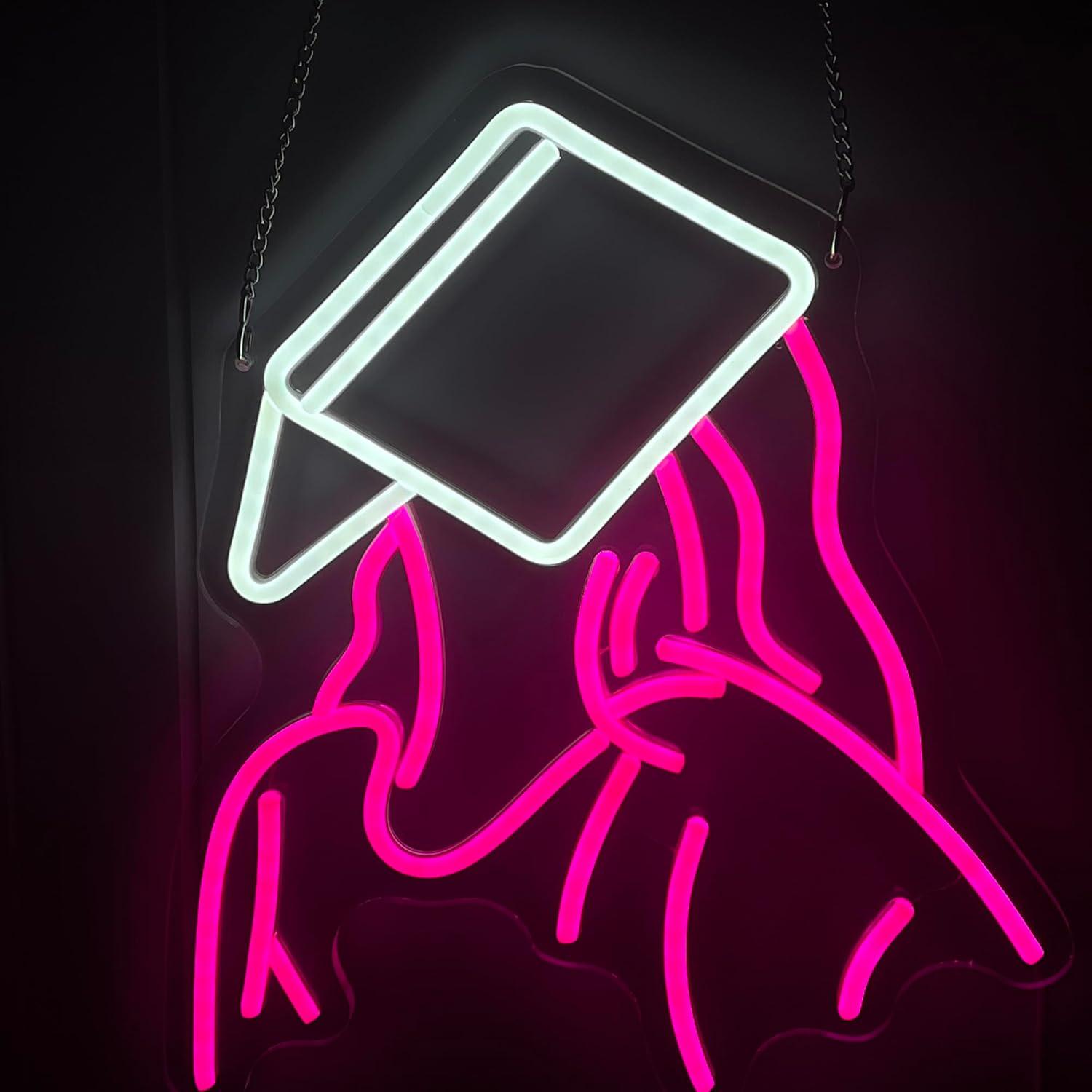 Reading Girl Neon Sign USB Dim - đánh giá và giá Neon Sign Party