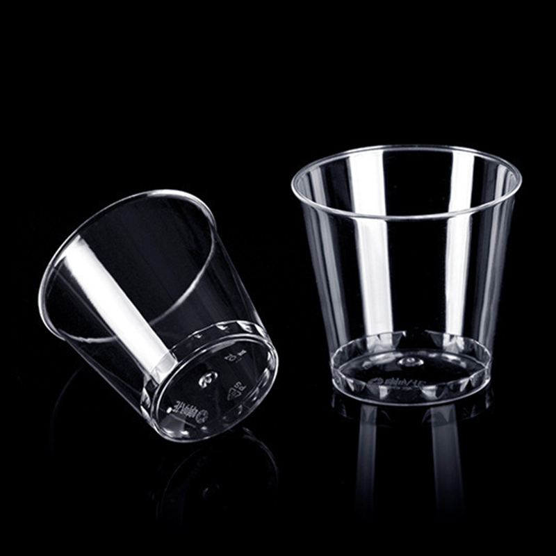 50PCS Mini Clear Plastic Dispo - đánh giá và giá Plastic Cup 50Pcs