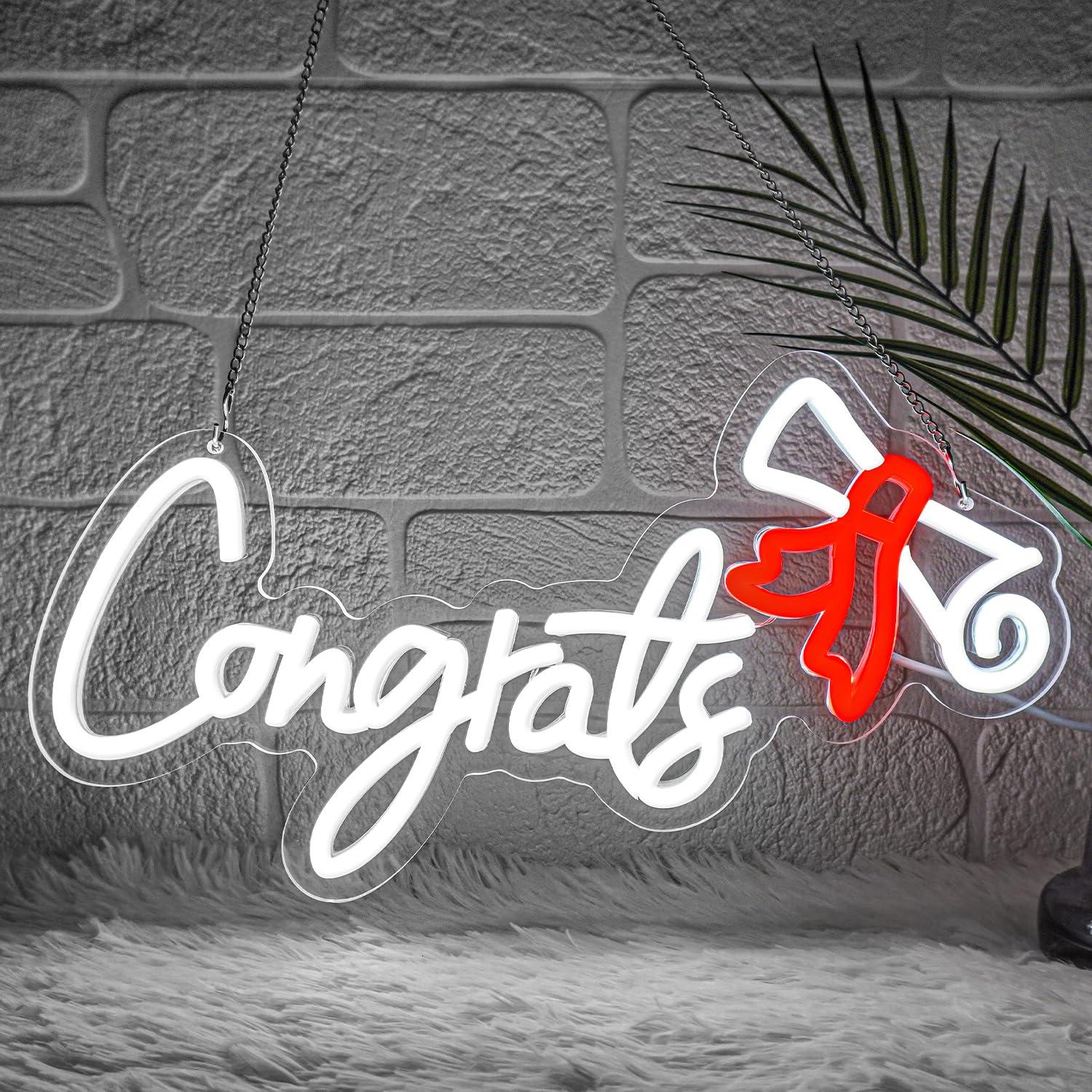 Congrats Graduation Neon Sign  - đánh giá và giá Neon Sign Party