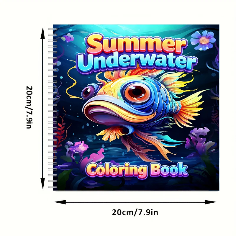 Summer Underwater Coloring Boo - đánh giá và giá Event Supplies