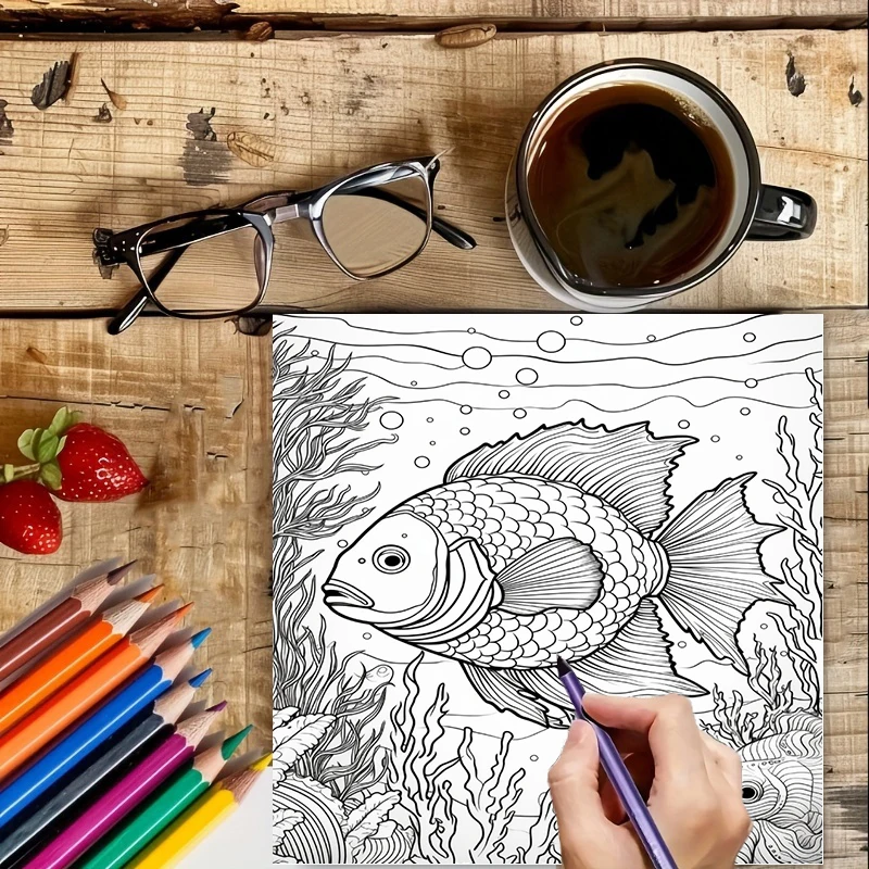 Summer Underwater Coloring Boo - đánh giá và giá Event Supplies