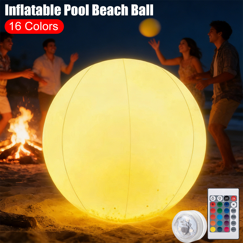 Inflatable Pool Beach Ball Lum - đánh giá và giá Led Balloon Light