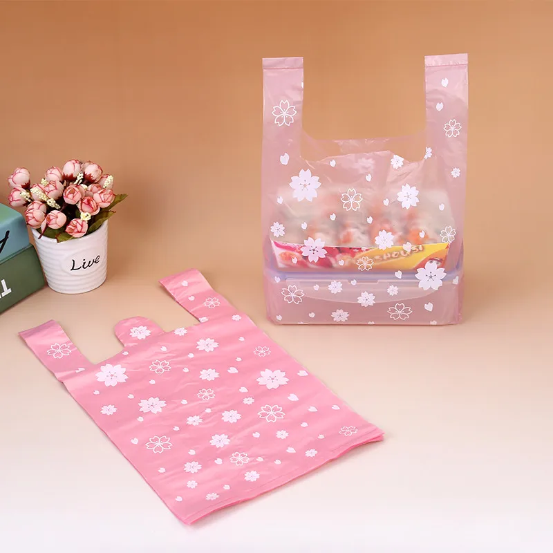 100Pcs/bag Pink Sakura Vest Ba - đánh giá và giá Event Party Shop