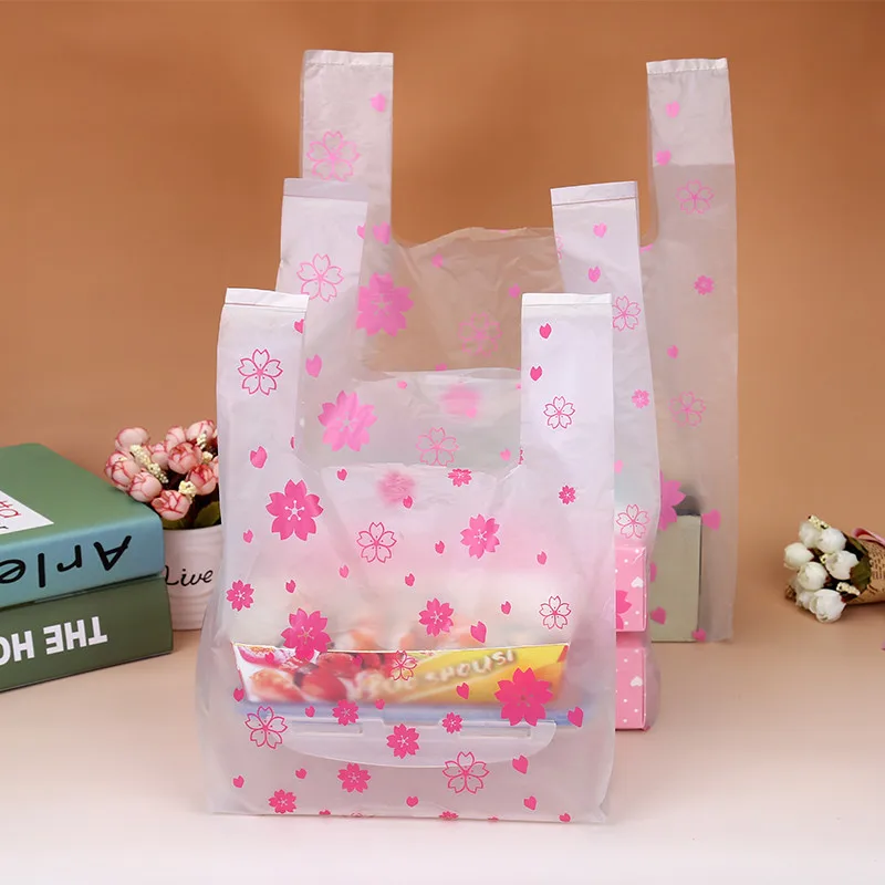100Pcs/bag Pink Sakura Vest Ba - đánh giá và giá Event Party Shop