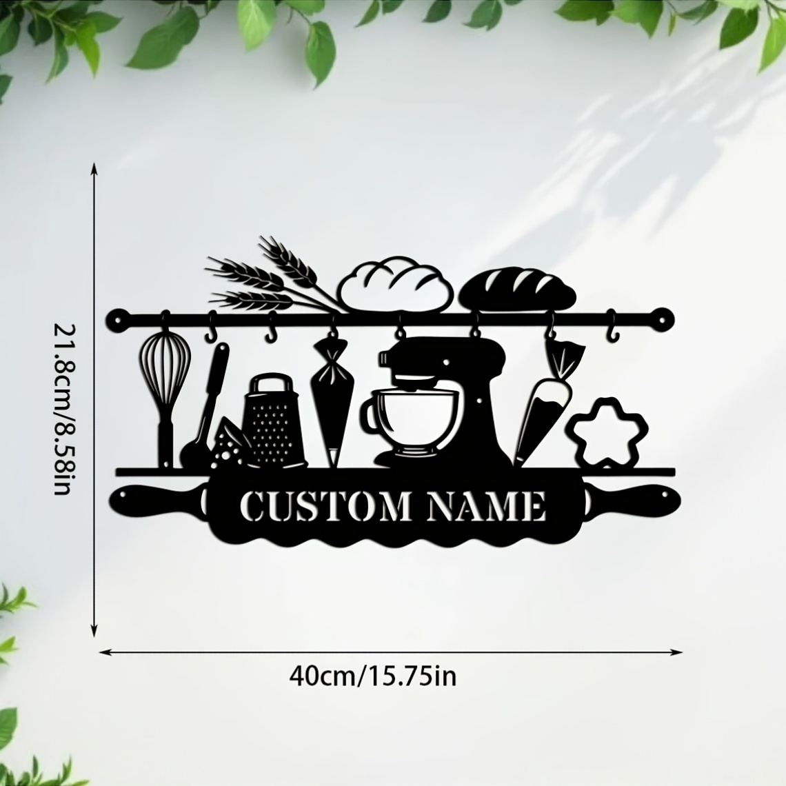 Personalized Kitchen Iron Wall - đánh giá và giá Event Supplies